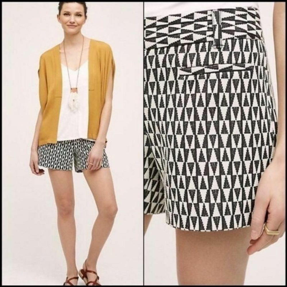 Cartonnier Geometric Shorts (Anthropologie)